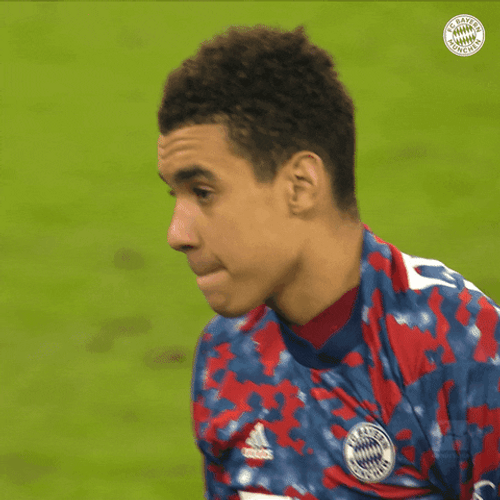 Jamal Musiala Scared GIF