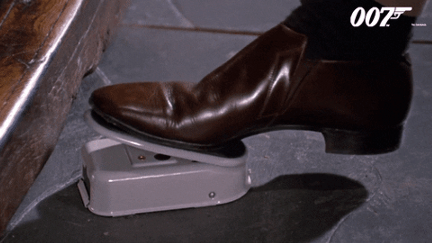 James Bond Bridge Trap GIF