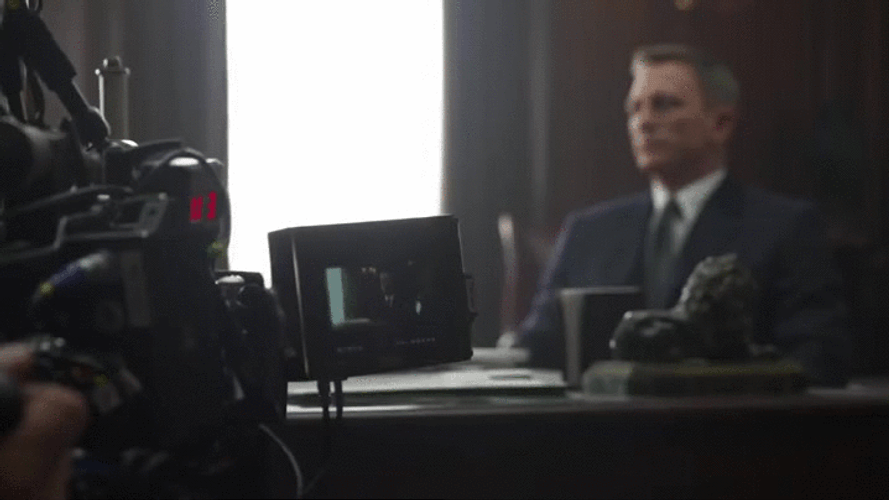 James Bond Recording GIF