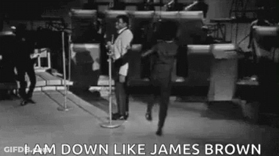 James Brown GIF