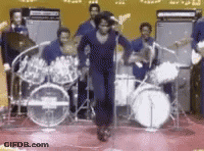 James Brown Dancing Like A Pro GIF
