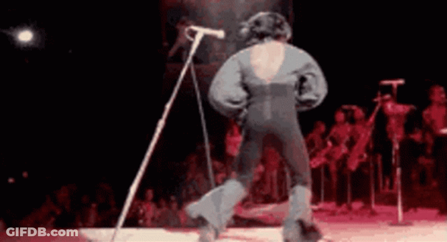 James Brown Effort Split Performance GIF