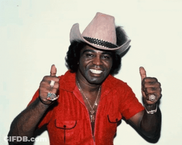 James Brown Giving Us Approved Sign GIF