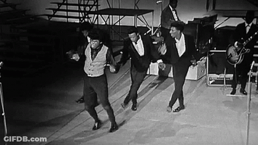 James Brown Performs Night Train GIF
