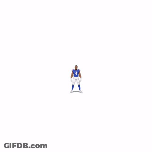 James Cook Buffalo Bills Holding Football GIF