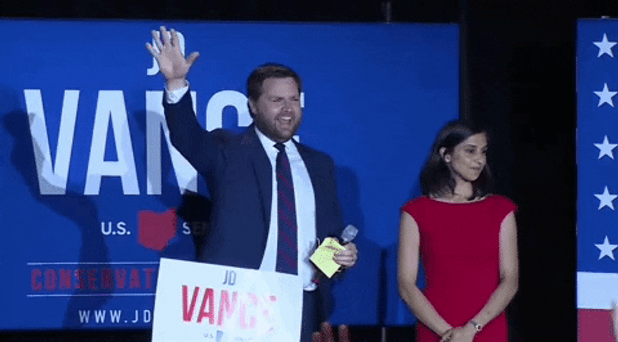 James David JD Vance Thumbs Up GIF