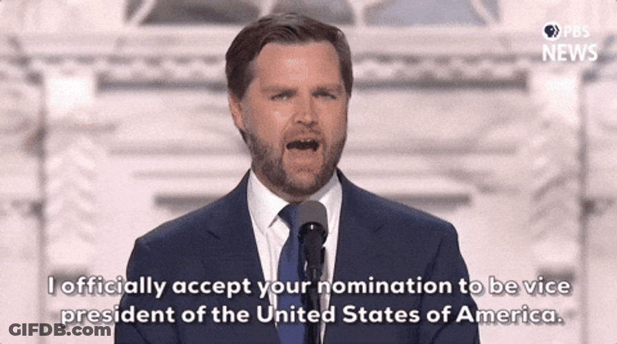 James David JD Vance Vice Presidency GIF