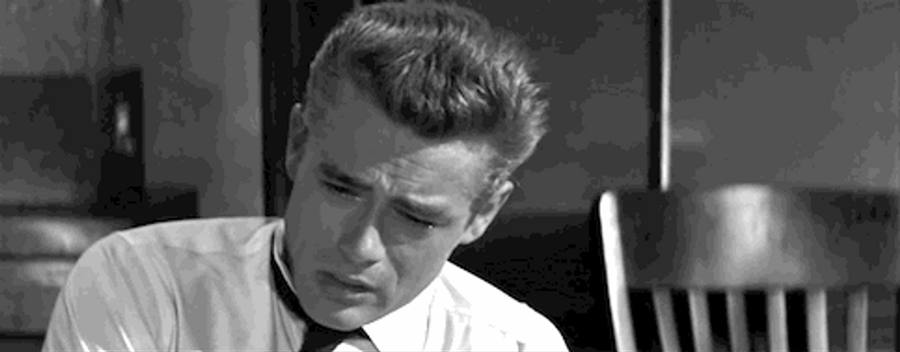 James Dean Black And White Drama Movie GIF