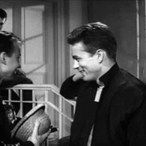 James Dean Boys Laughing GIF