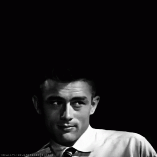 James Dean Cute Face GIF