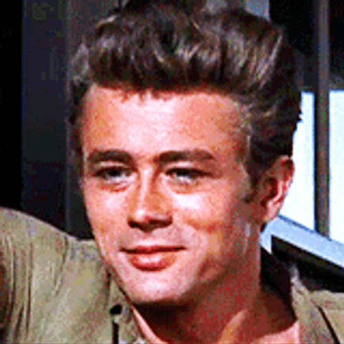 James Dean Flirting Wink GIF