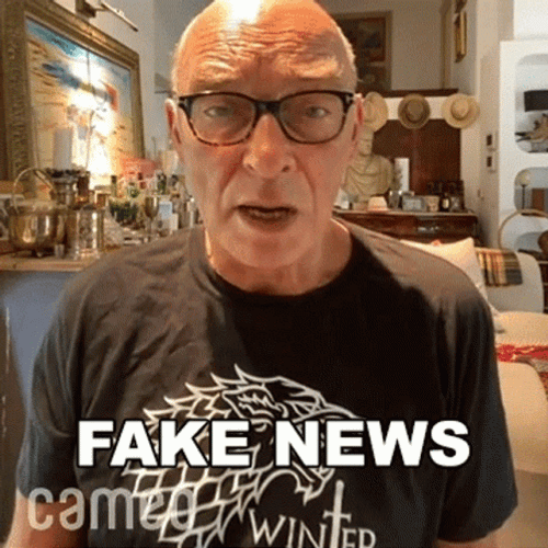 James Faulkner Fake News GIF
