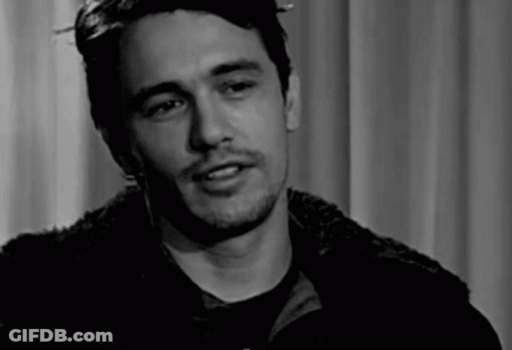James Franco Happy Smile GIF