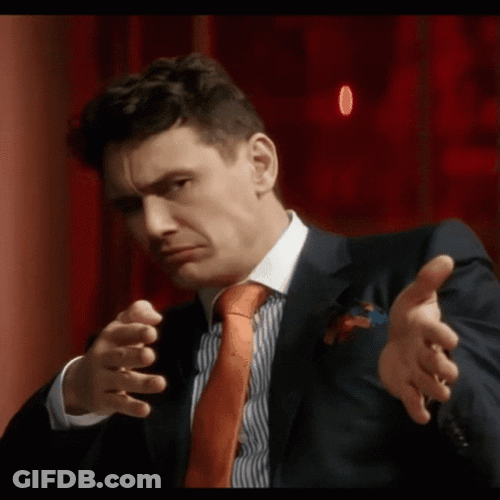 James Franco Interview GIF