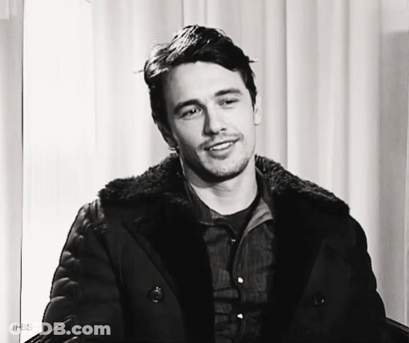 James Franco Smiling GIF