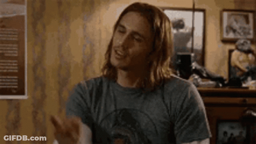 James Franco Thanks Man GIF