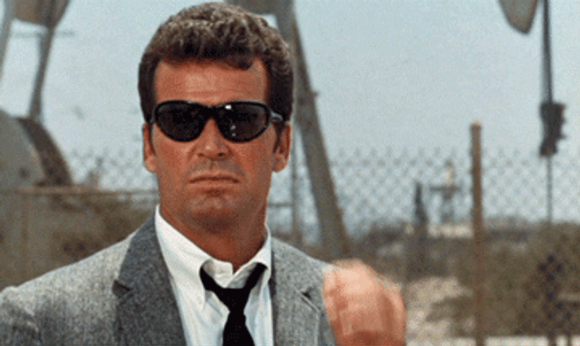 James Garner Looking With Sunglasses GIF