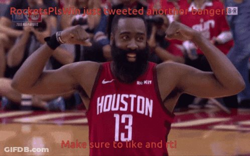James Harden Rockets Pls Win GIF