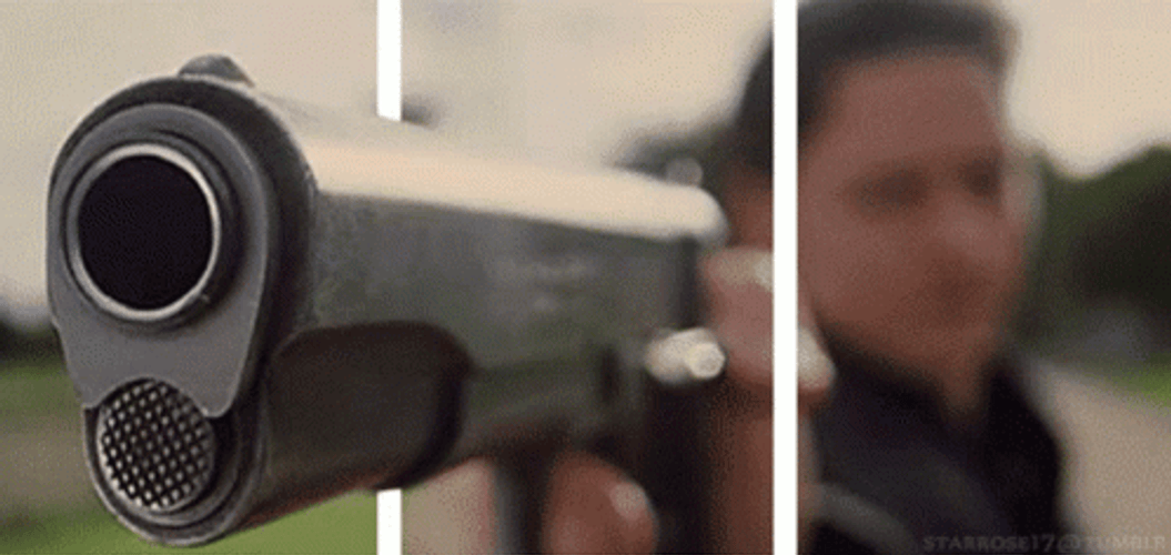 James Mc Avoy 3D Gun GIF