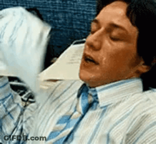 James McAvoy Nervous Sweat GIF