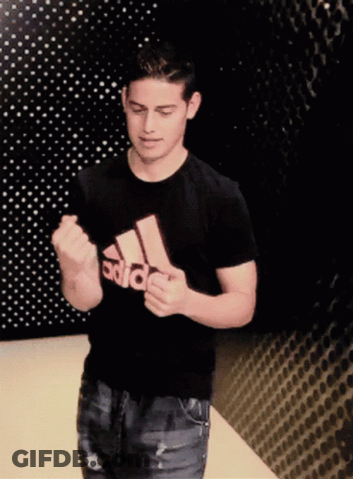 James Rodriguez Dancing GIF