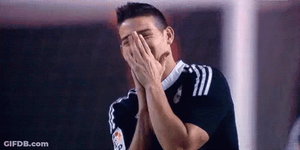 James Rodriguez Rubbing Hands GIF