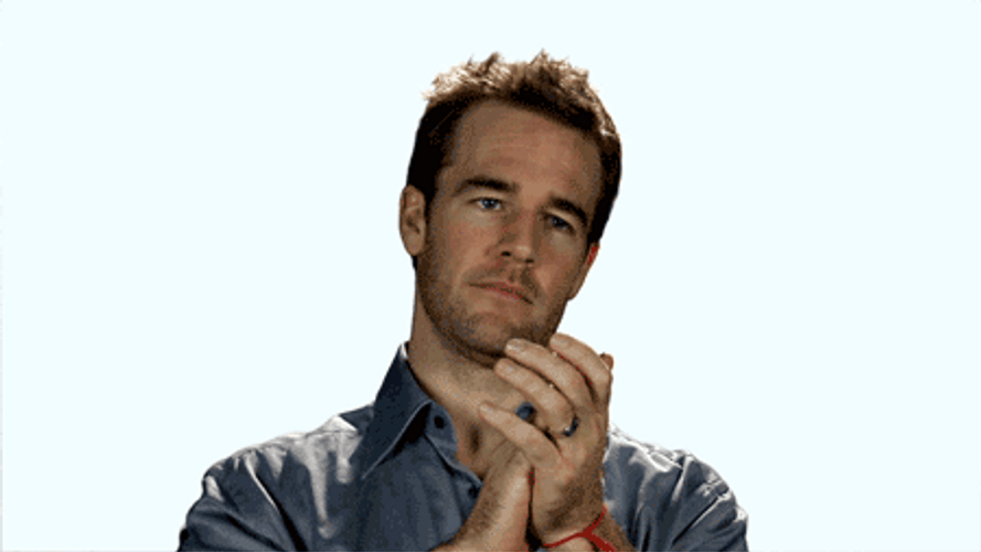 James Van Der Beek Unamused GIF