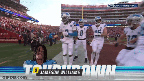 Jameson Williams Football Player On Screen GIF