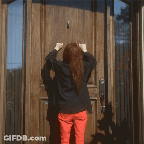 Jamie Fine Knock Knock GIF