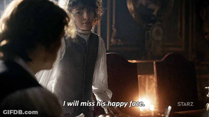 Jamie Fraser Missing Someone GIF