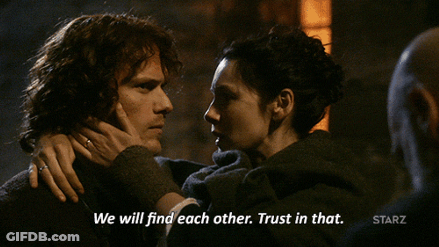Jamie Fraser Serious Face GIF