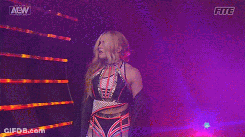 Jamie Hayter AEW Female Wrestler GIF