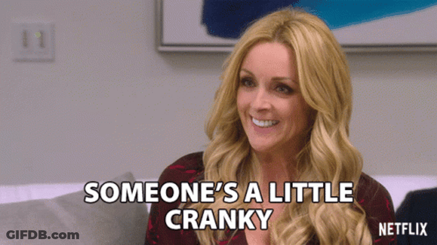 Jane Krakowski Grumpy GIF
