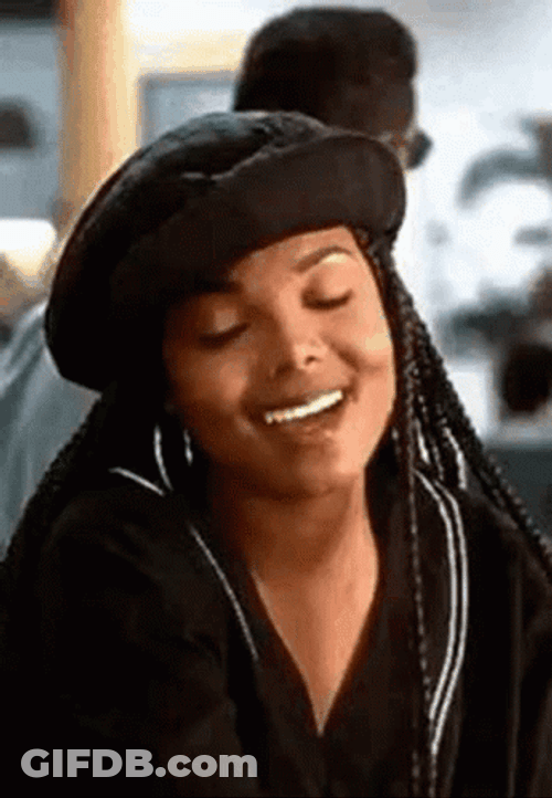 Janet Jackson Chewing Gum GIF