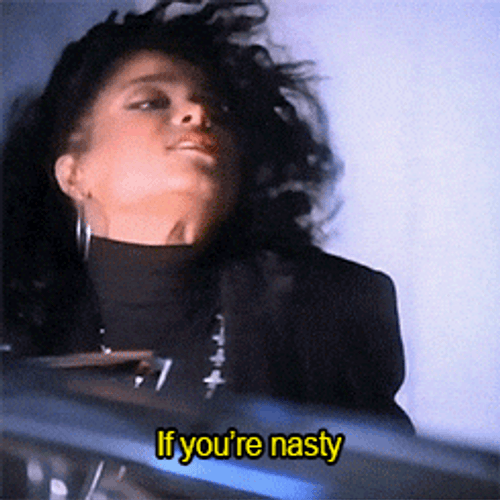 Janet Jackson If You're Nasty Kill You GIF