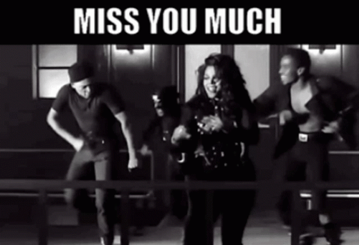 Janet Jackson Miss You So Much GIF