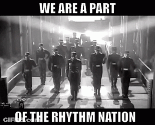 Janet Jackson Rhythm Nation GIF