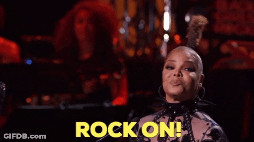 Janet Jackson Rock On GIF