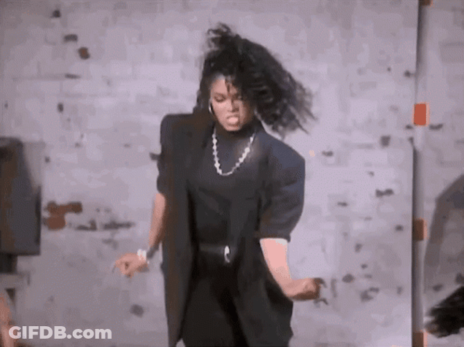 Janet Jackson Very Cool GIF