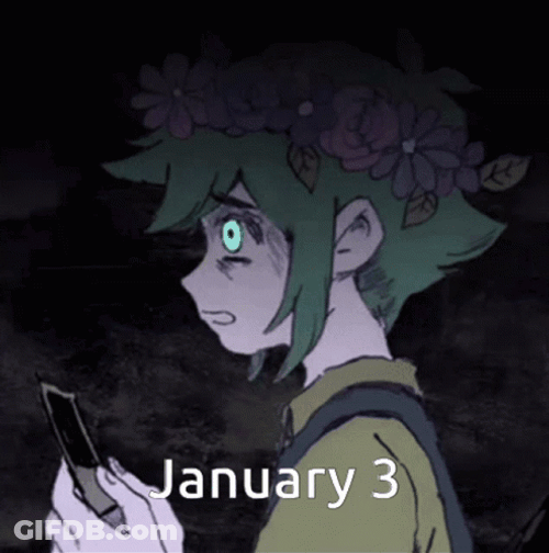 January Three Omori Despair GIF