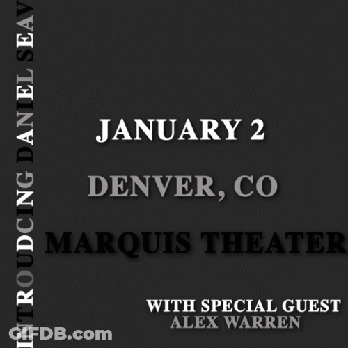 January Two At Marquis Theater GIF