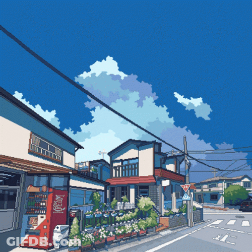 Japan Animated Kreum City GIF