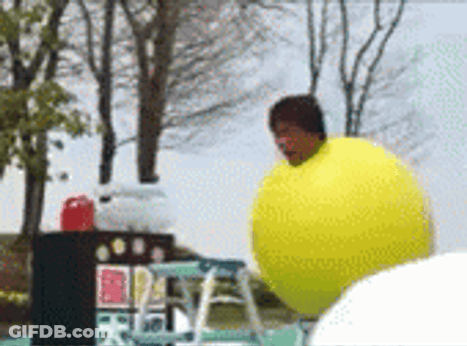 Japan Funny Lemon Jumping GIF