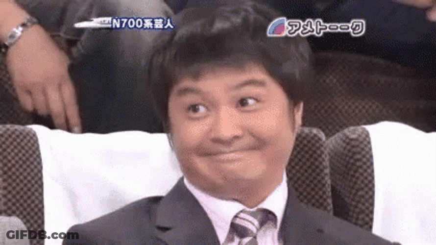Japanese Man Smug GIF