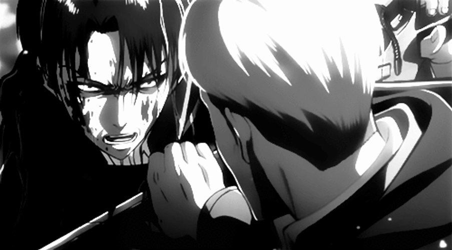 Japanese Manga Levi Ackerman GIF