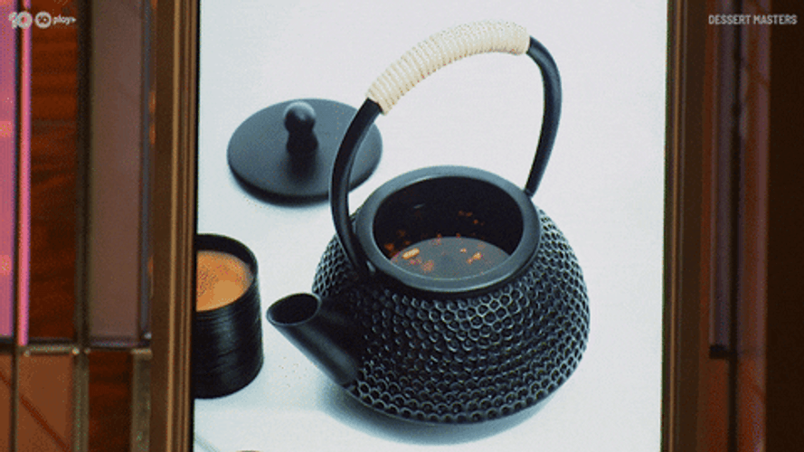 Japanese Tea Pot Dessert Masters GIF
