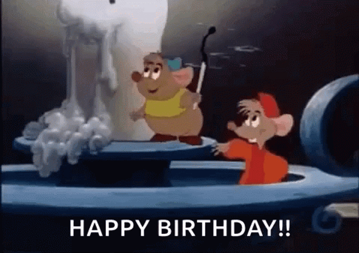 Jaq And Gus Happy Birthday Meme GIF