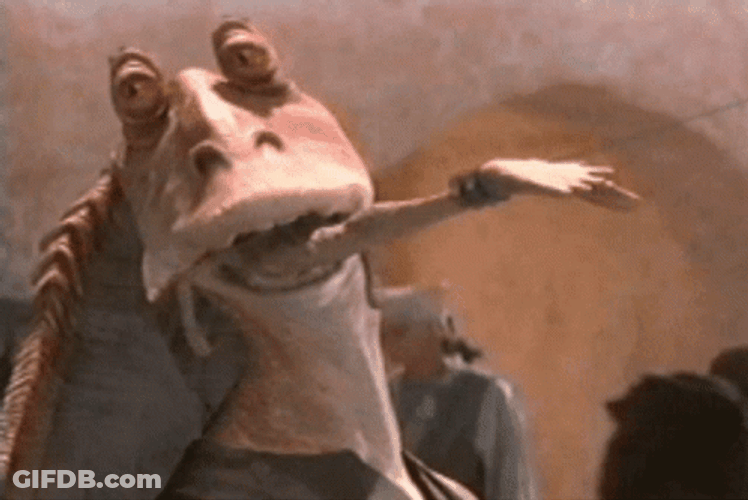 Jar Jar Binks GIF