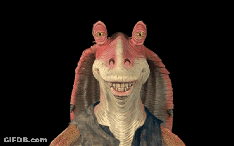 Jar Jar Binks Thumbs Up GIF