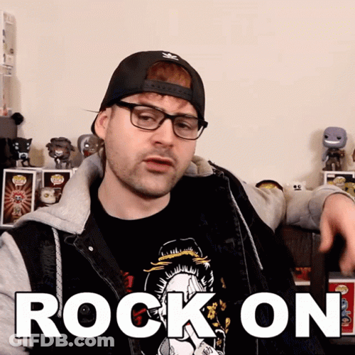 Jared Dines Rock On GIF